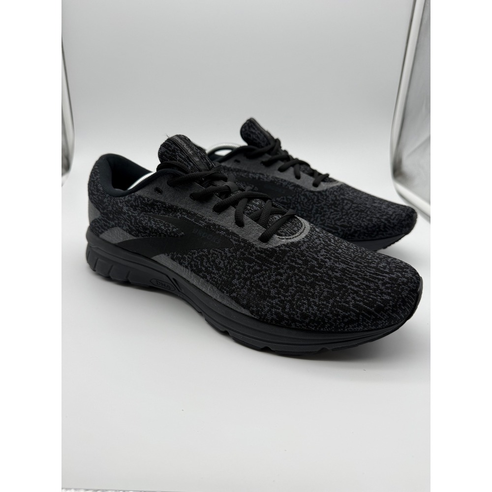 Brooks Signal 3 Mens Running Shoes Black Grey Road Runners 1103621D083 Size 14